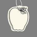 Paper Air Freshener - Tall Apple (Outline) Tag W/ Tab